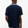 Polo Tommy Jeans Relaxed con cremallera de un cuarto