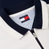 Polo Tommy Jeans Relaxed con cremallera de un cuarto