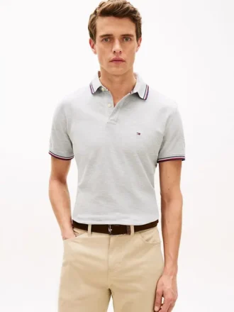 Polo Tommy Wicking de corte regular