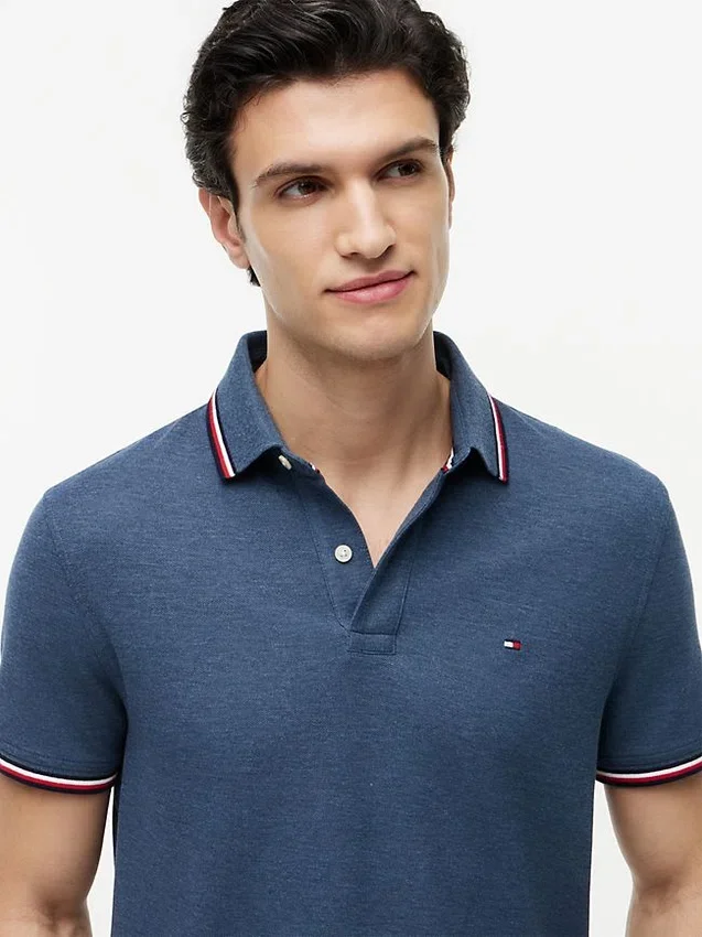 Polo Tommy Wicking de corte regular Polo Tommy Wicking de corte regular