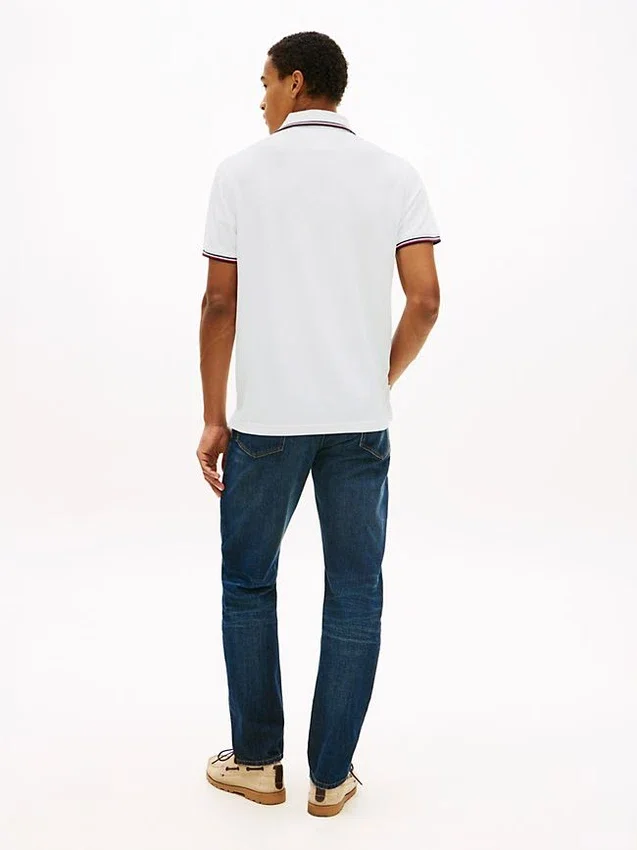 Polo Tommy Wicking de corte regular Polo Tommy Wicking de corte regular