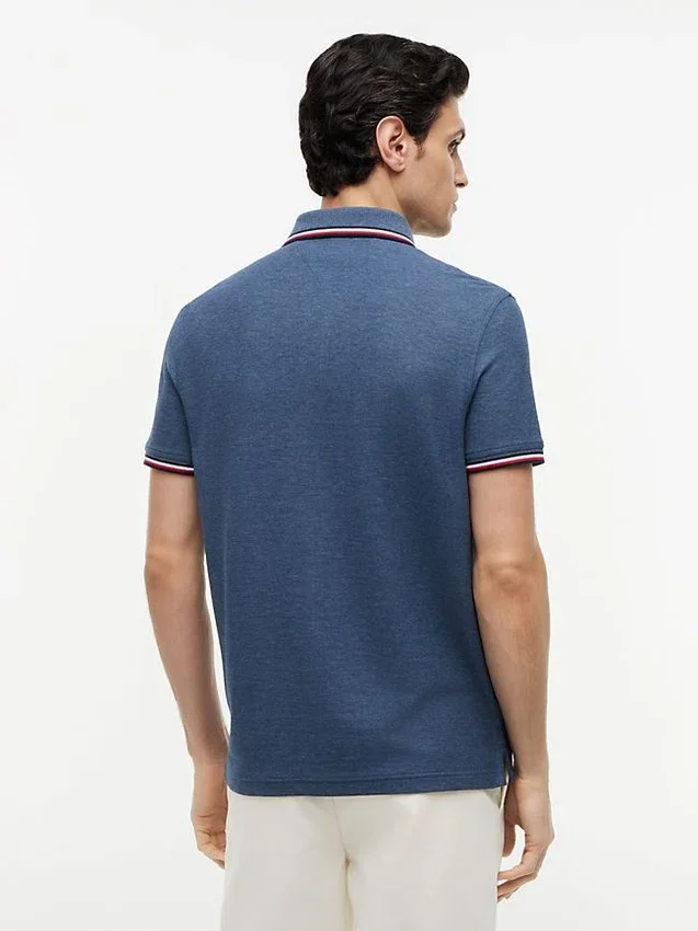 Polo Tommy Wicking de corte regular Polo Tommy Wicking de corte regular