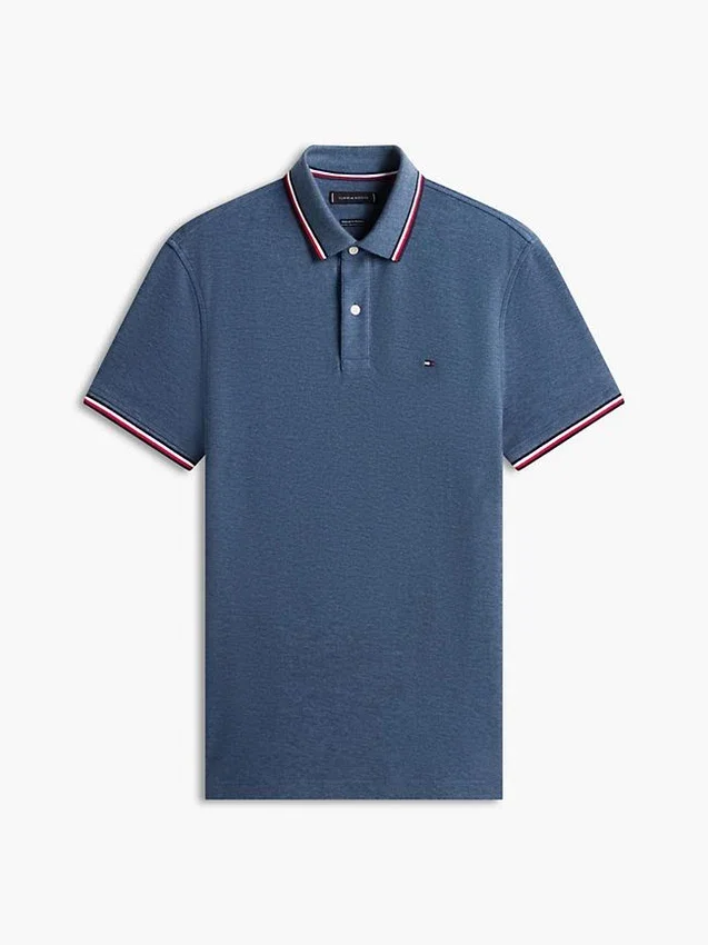 Polo Tommy Wicking de corte regular Polo Tommy Wicking de corte regular