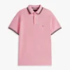 Polo Tommy Wicking de corte regular