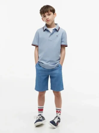 Polo Tommy Wicking para niño