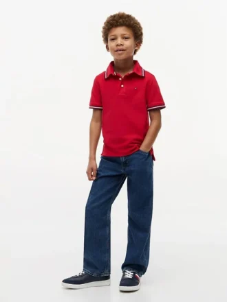 Polo Tommy Wicking para niño