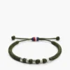 Pulsera ajustable de nailon trenzado