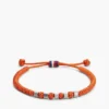 Pulsera ajustable de nailon trenzado