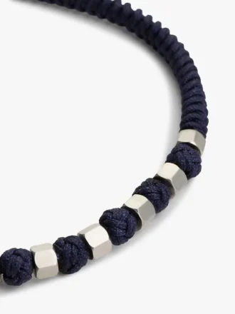 Pulsera ajustable de nailon trenzado