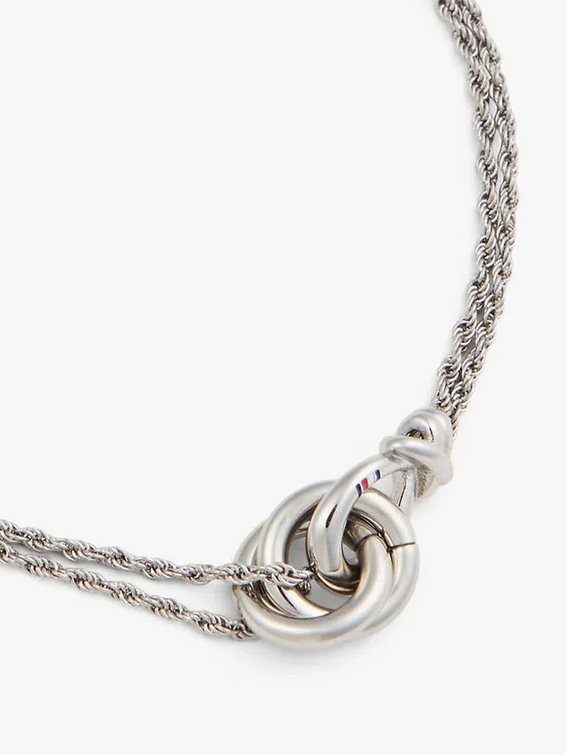 Pulsera de cadena con nudo náutico Pulsera de cadena con nudo náutico