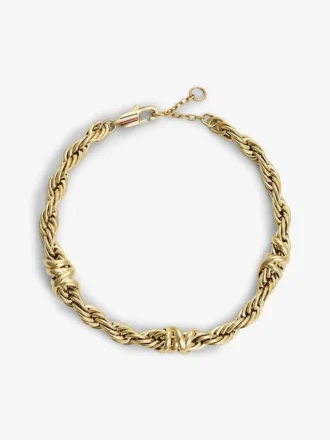 Pulsera de cadena de cuerda náutica