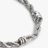 Pulsera de cadena de cuerda náutica