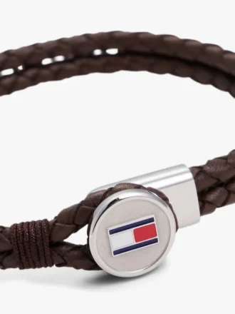 Pulsera de cuero trenzado