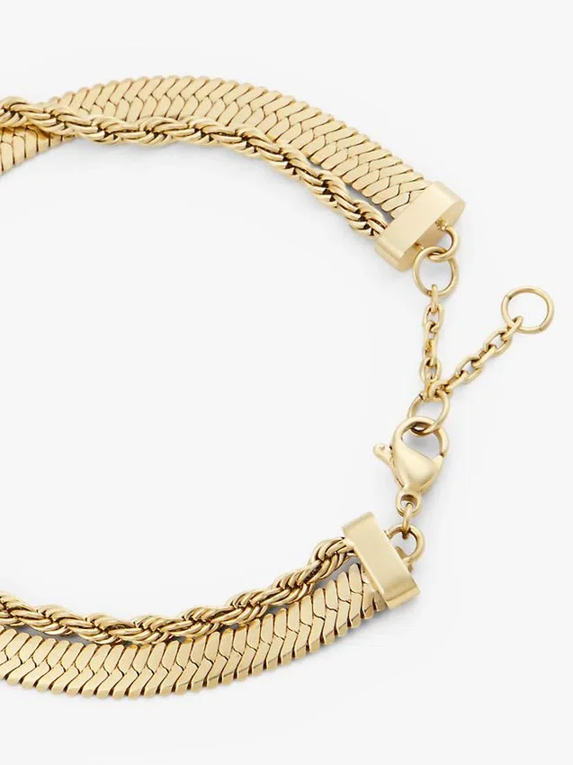 Pulsera de doble capa Pulsera de doble capa