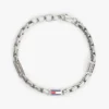 Pulsera de eslabones con bandera
