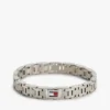Pulsera de eslabones planos en H