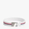 Pulsera de silicona con rayas emblemáticas