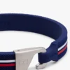 Pulsera de silicona con rayas emblemáticas