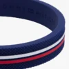 Pulsera de silicona con rayas emblemáticas
