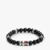 Pulsera elástica con cuentas