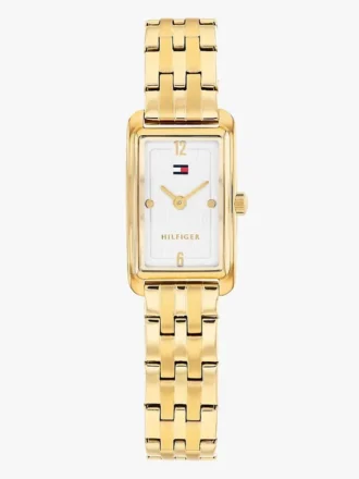 Reloj con eslabones rectangulares de 16 mm