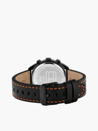 Reloj cronógrafo con correa de piel de 40 mm