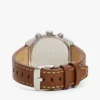 Reloj cronógrafo con correa de piel de 40 mm