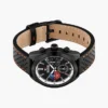 Reloj cronógrafo con correa de piel de 40 mm
