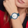Reloj de estilo boyfriend con esfera blanca de 40 mm Reloj de estilo boyfriend con esfera blanca de 40 mm