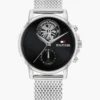 Reloj de vestir con correa de malla de 40 mm