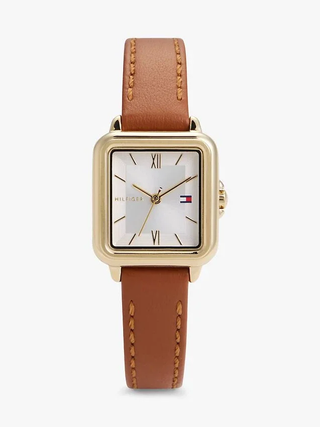 Reloj de vestir con correa de piel de 24 mm Reloj de vestir con correa de piel de 24 mm