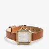 Reloj de vestir con correa de piel de 24 mm Reloj de vestir con correa de piel de 24 mm