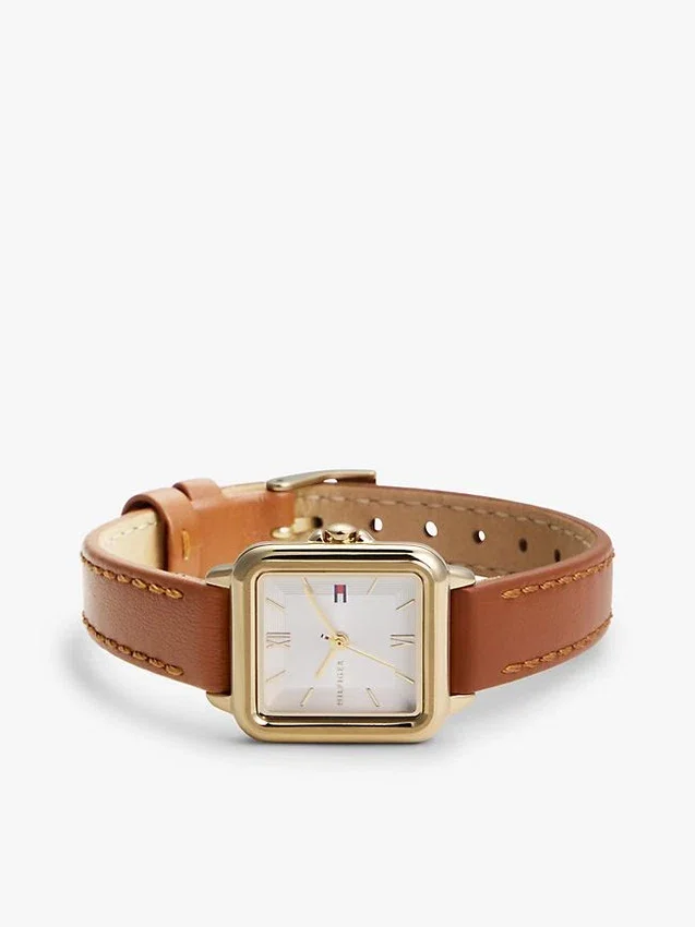 Reloj de vestir con correa de piel de 24 mm Reloj de vestir con correa de piel de 24 mm