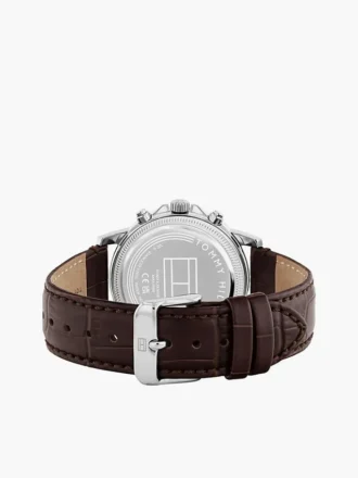 Reloj de vestir con correa de piel de 40 mm