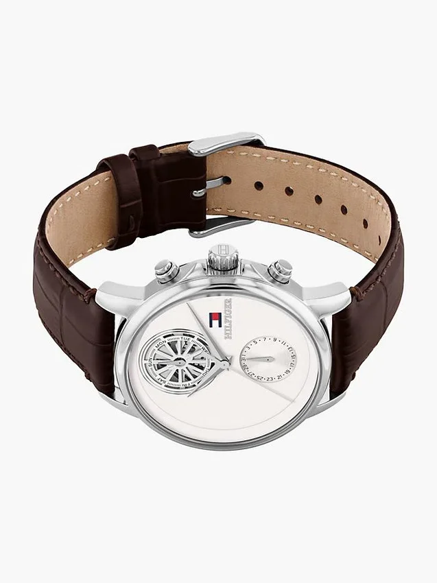 Reloj de vestir con correa de piel de 40 mm Reloj de vestir con correa de piel de 40 mm