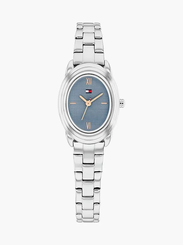 Reloj de vestir con esfera ovalada texturizada de 27 mm Reloj de vestir con esfera ovalada texturizada de 27 mm