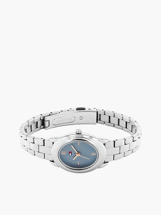 Reloj de vestir con esfera ovalada texturizada de 27 mm Reloj de vestir con esfera ovalada texturizada de 27 mm