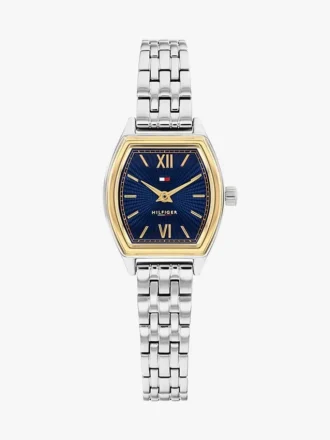 Reloj de vestir Tonneau estampado de 21,5 mm