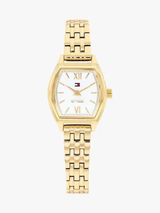 Reloj de vestir Tonneau estampado de 21,5 mm