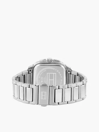 Reloj deportivo con esfera esqueletizada rectangular de 37 mm