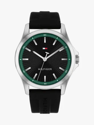 Reloj deportivo de 43 mm con correa de silicona