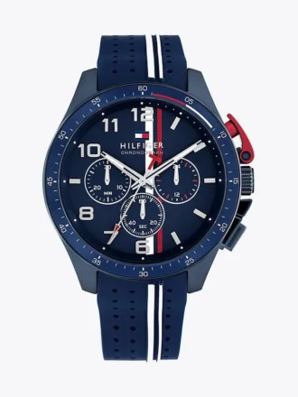 Reloj deportivo de 46 mm con correa de silicona