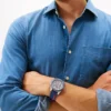 Reloj deportivo de 46 mm con correa exclusiva