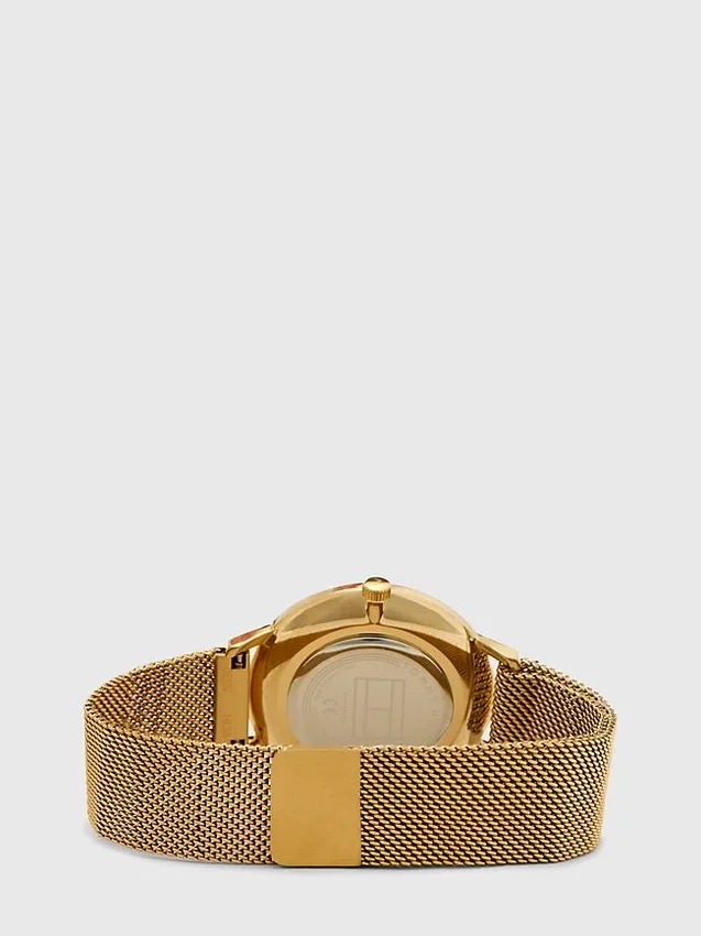 Reloj dorado con correa magnética Reloj dorado con correa magnética