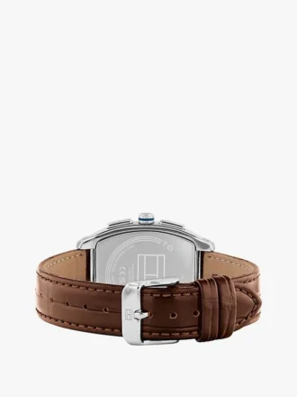 Reloj multifunción con correa de cuero de 36 mm