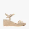 Sandalias de cuña con espadrilla tejida Sandalias de cuña con espadrilla tejida