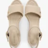Sandalias de cuña con espadrilla tejida Sandalias de cuña con espadrilla tejida