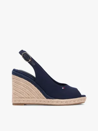 Sandalias de cuña con talón abierto