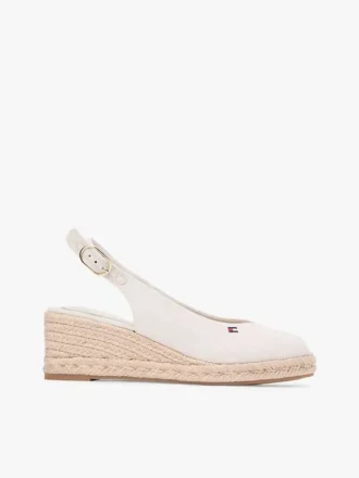 Sandalias de cuña con talón abierto