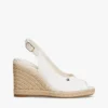 Sandalias de cuña con talón abierto